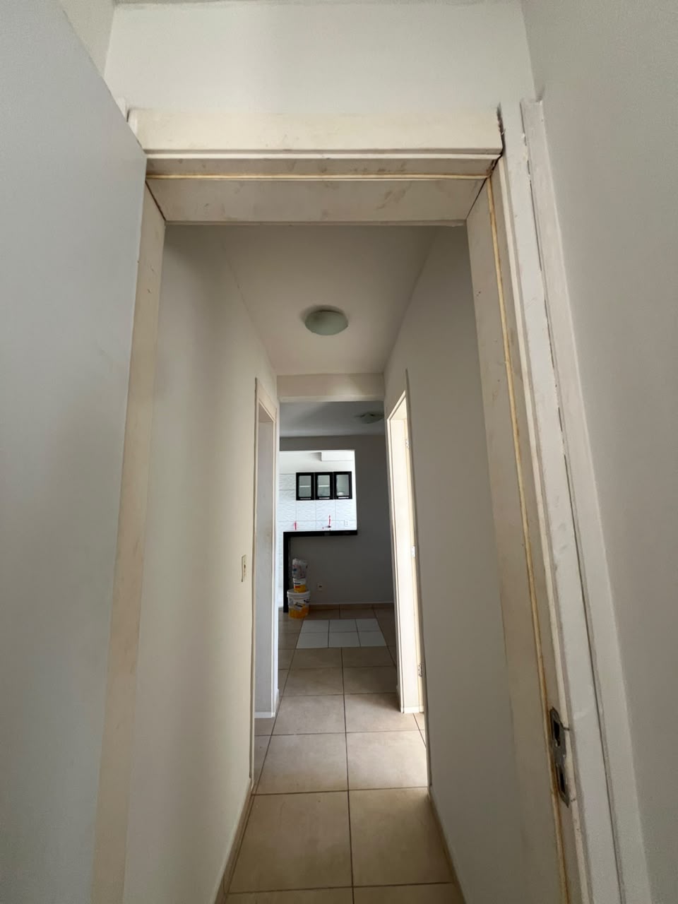 Corredor de acesso aos quartos