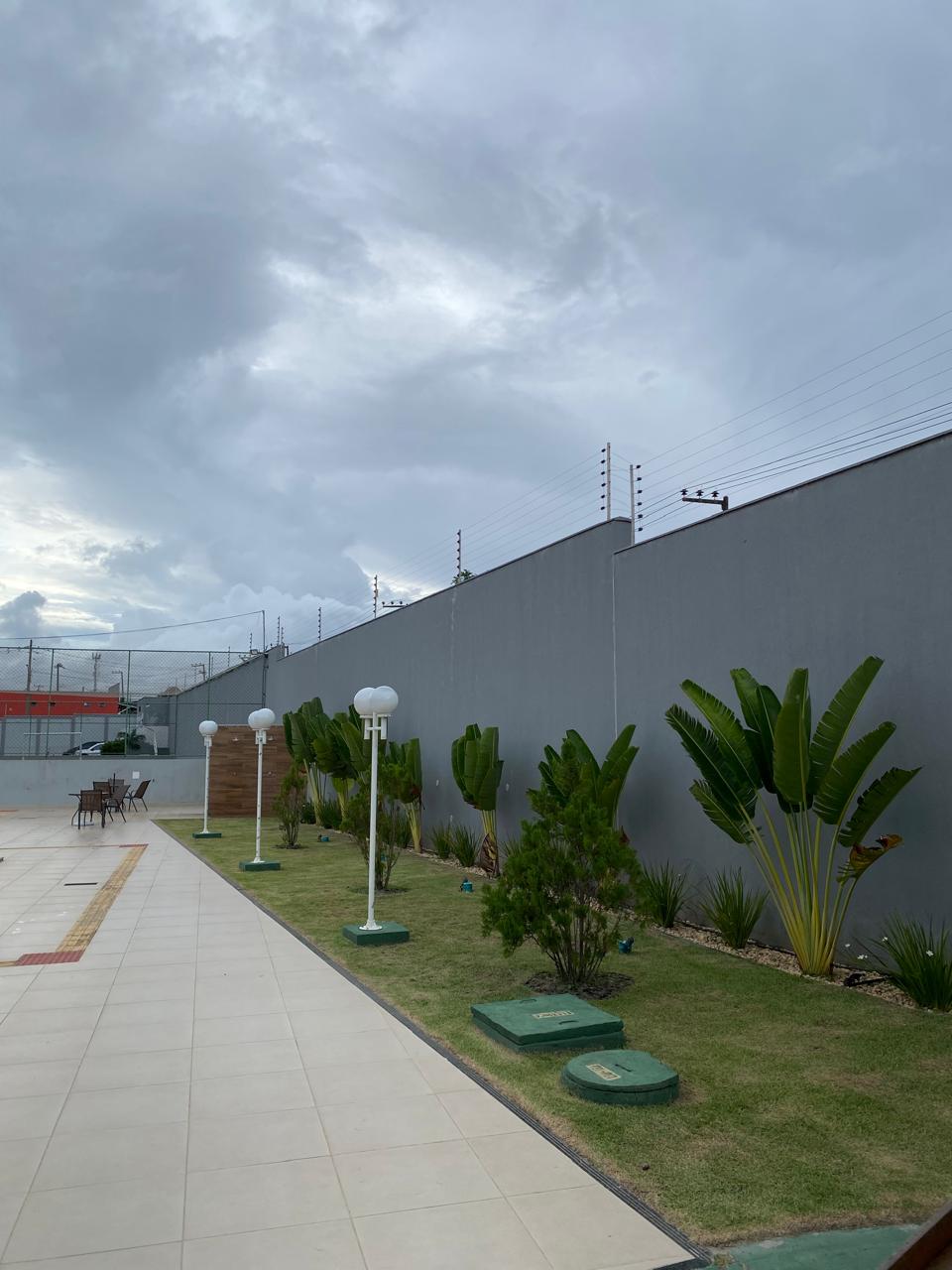 Jardim do condomínio